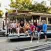 Groepsfoto tram San Francisco